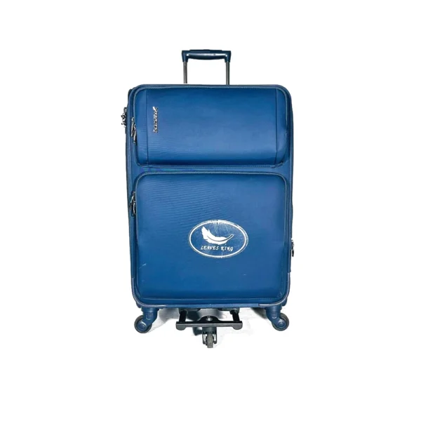 Soft-Side Padded Leaves king Luggage - Image 3